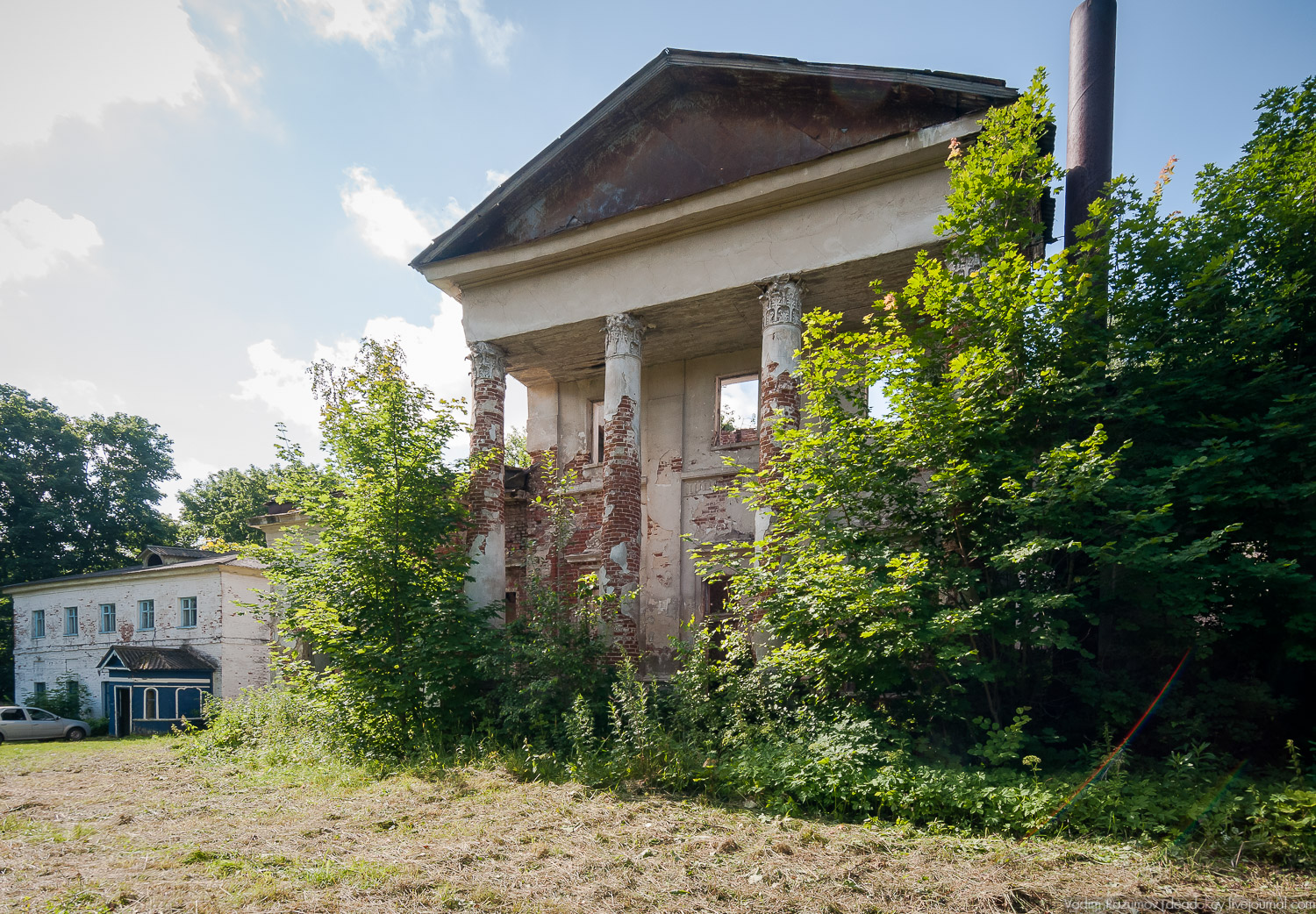 усадьба Старое Зимино, Рязанская область, волонтерский субботник, интервью