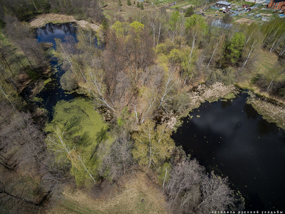 усадьба Стояново В.И. Баженова с квадрокоптера