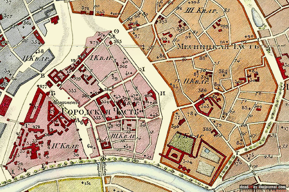 усадьба Городская усадьба К. Б. Науша — Е. П. Пуговкиной (конец XVIII — начало XIX века; начало XX века, архитектор А. В. Красильников), Большой Спасоглинищевский пер., д. 3