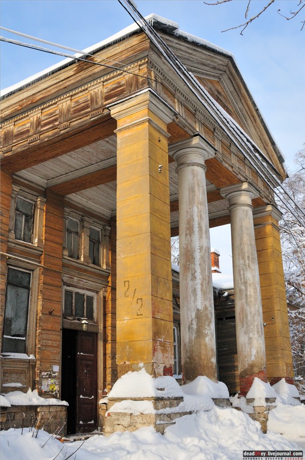 Дорический и тосканский ордера в усадьбах