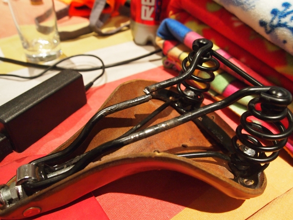 broken saddle