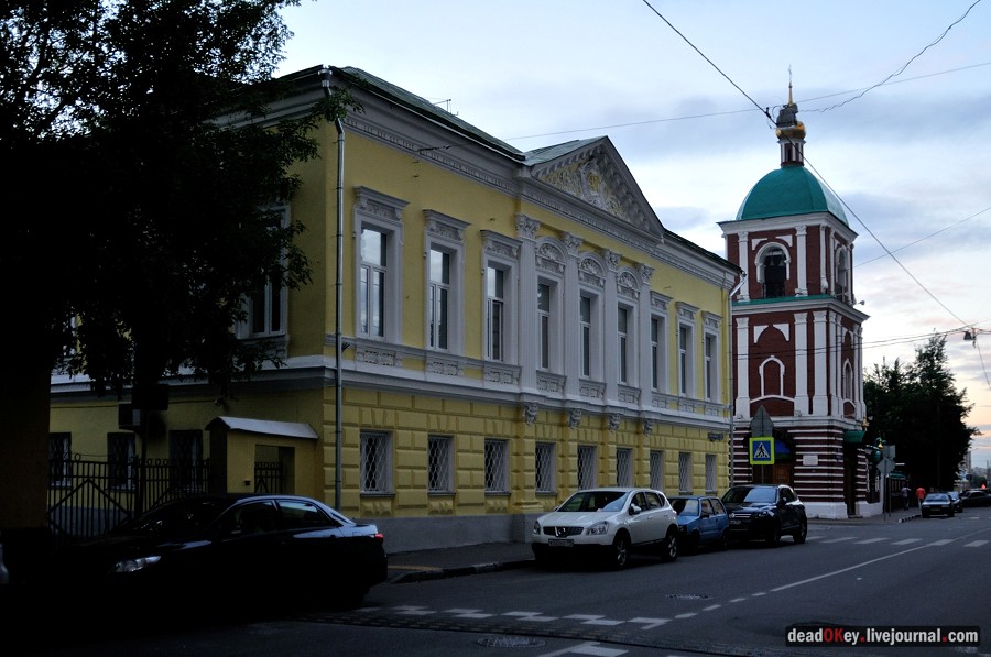 усадьба П. И. Антипина, Д. П. Прохоровой, М.Г. Левиной, Москва, ул. Гончарная д.27