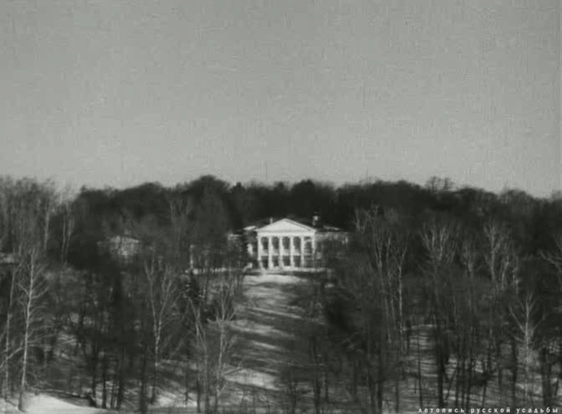 фильм Клятва (1946), усадьба Горки Ленинские (Вышние Горки), Московская область, Ленинский район.