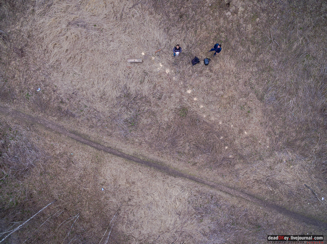 усадьба Горенки, вид с квадракоптера