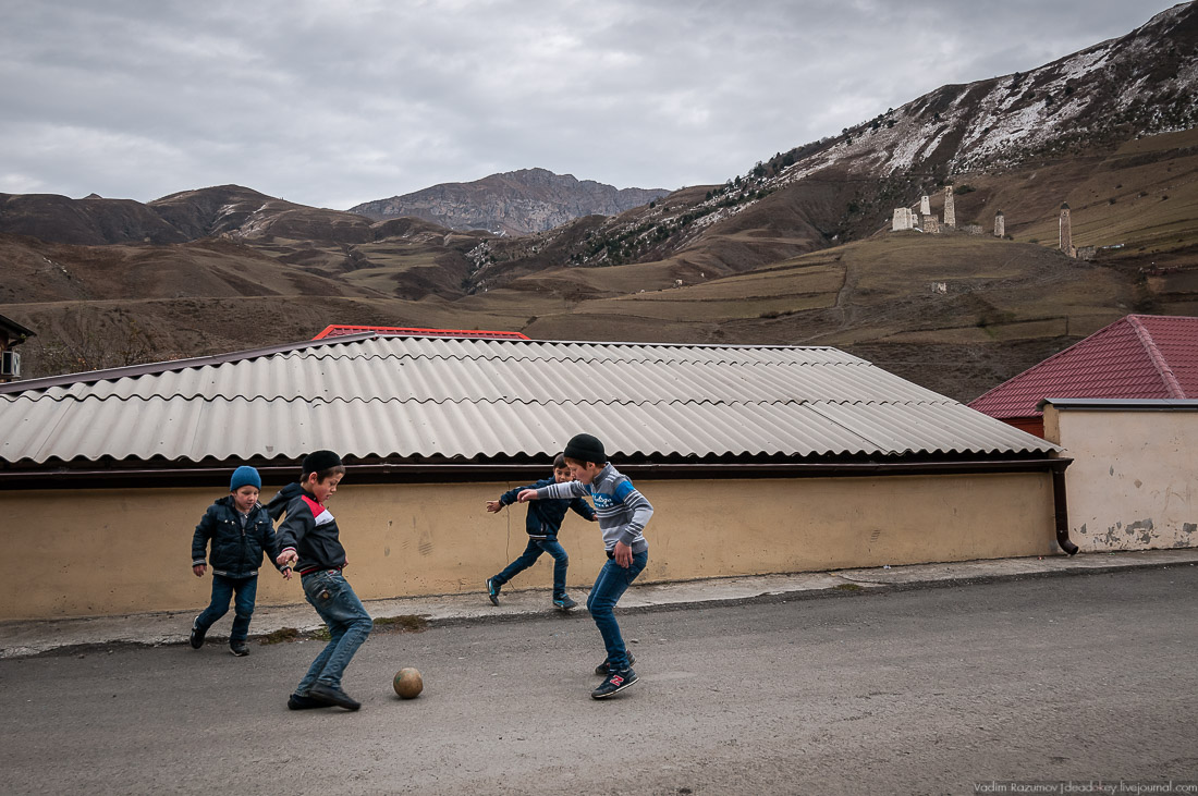 Башенный комплекс ЭРЗИ, Ингушетия, Джейрахское ущелье.