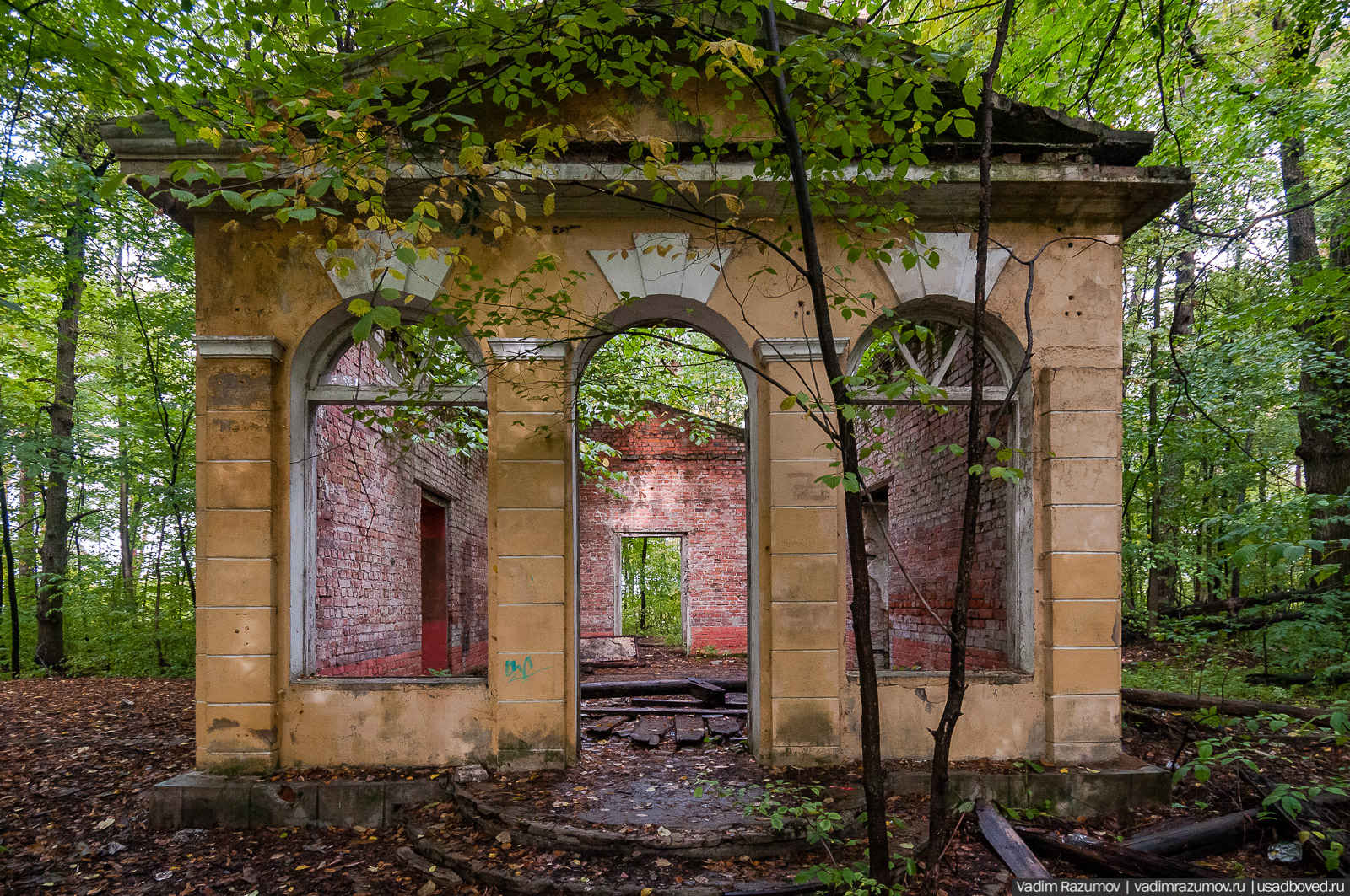 усадьба Васильевское (Марьино) Щербатовых, Рузский район, Московская область