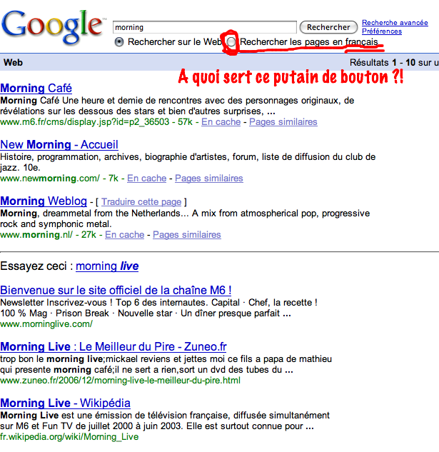 Google localise