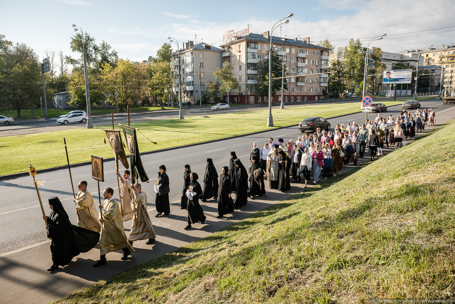Крестный ход, Красное Село - скит Тихона Задонского, 26 августа 2019 года