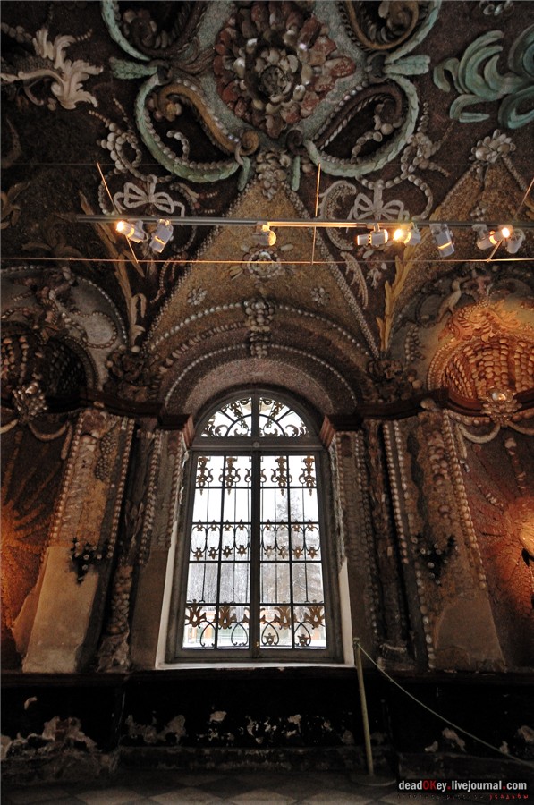 Усадьба Кусково, интерьеры грота