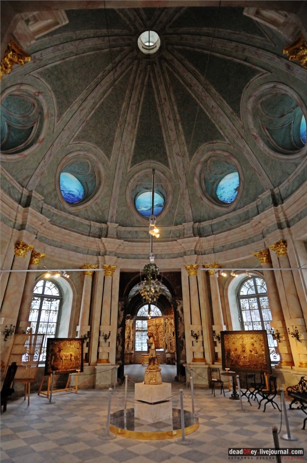 Усадьба Кусково, интерьеры грота