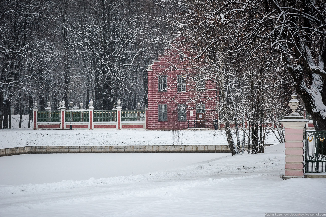 Усадьба Кусково зимой, 2018 год