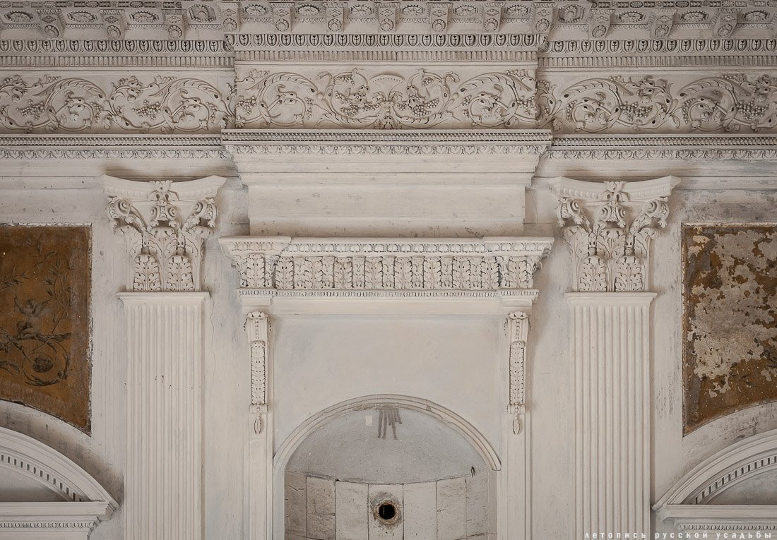 усадьба Никольское-Урюпино, интерьеры Белого домика