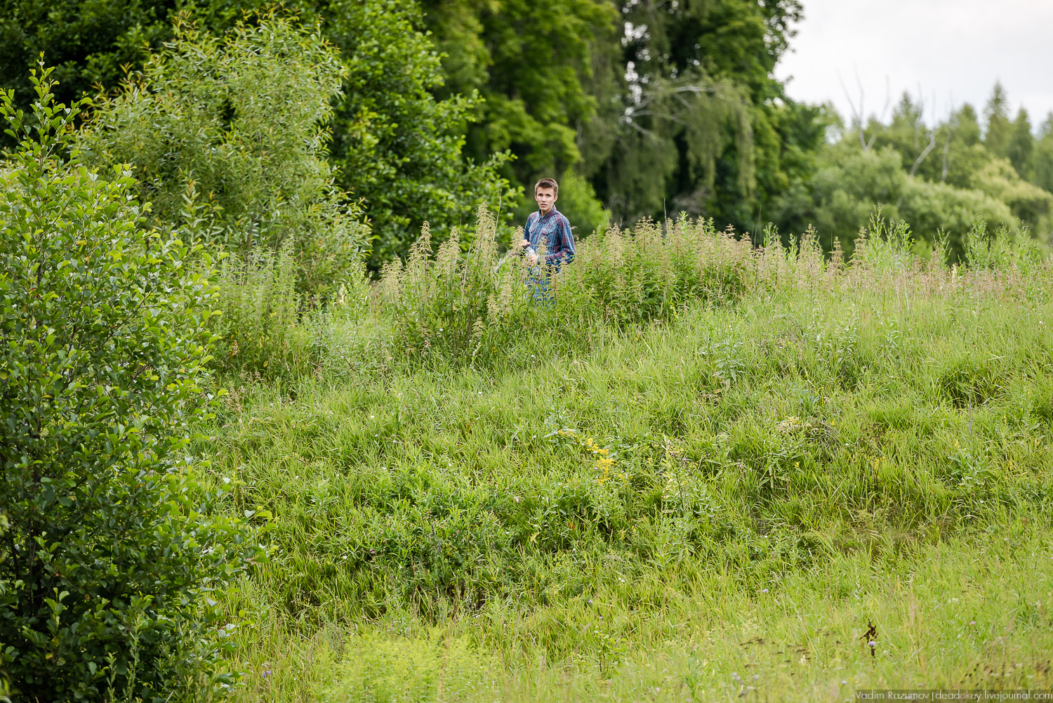 Усадебные волонтеры. Субботник на могиле В.И. Баженова, Старое Глазово, Горки