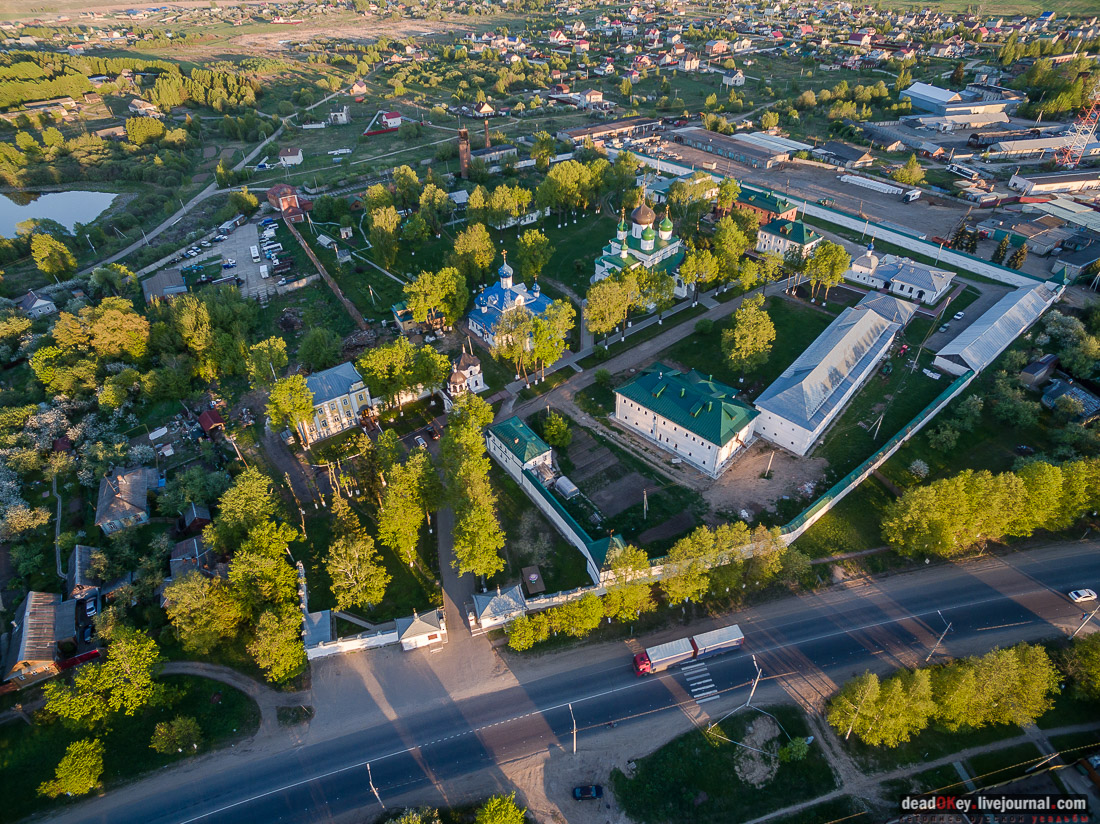 Переславль-Залесский, монастыри, виды с квадрокоптера