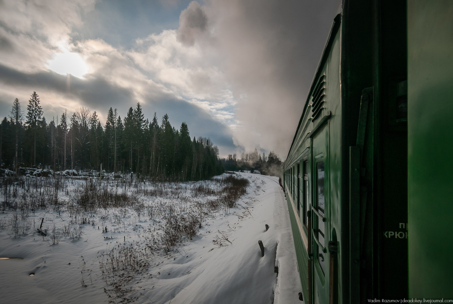 Паровоз Бологое - Осташков