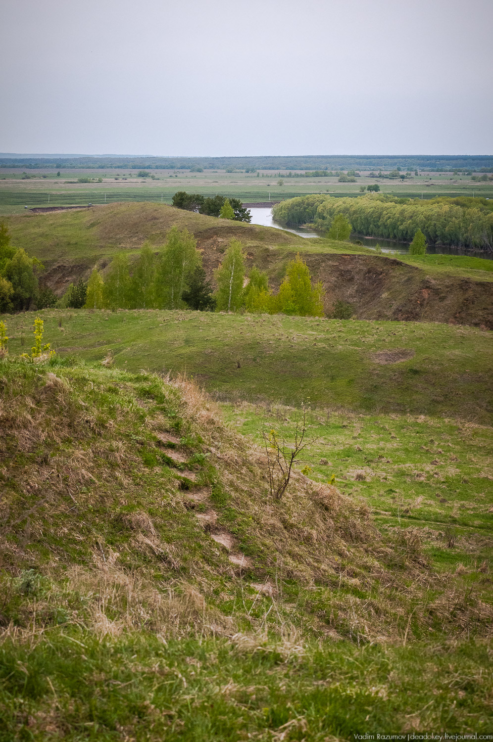 Усадьба Константиново, есенинские места, река Ока