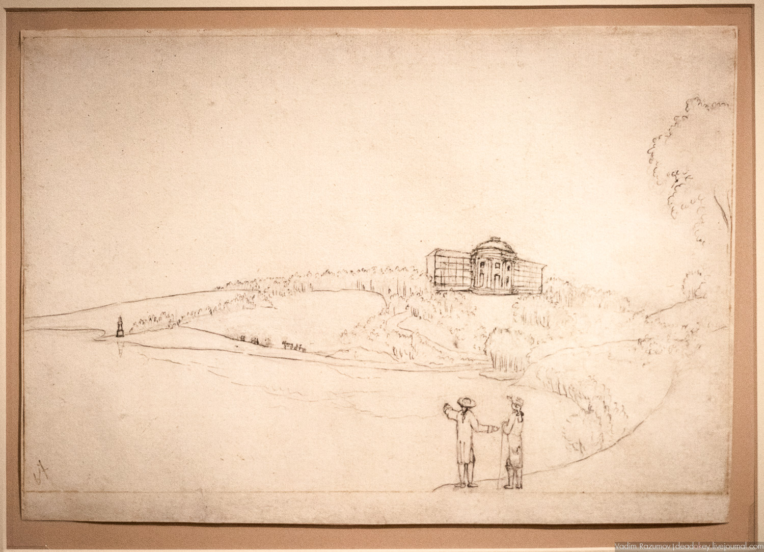 Выставка Монумент Садов Богородицких в ГИМ. Акварели Андрея Тимофеевича Болотова