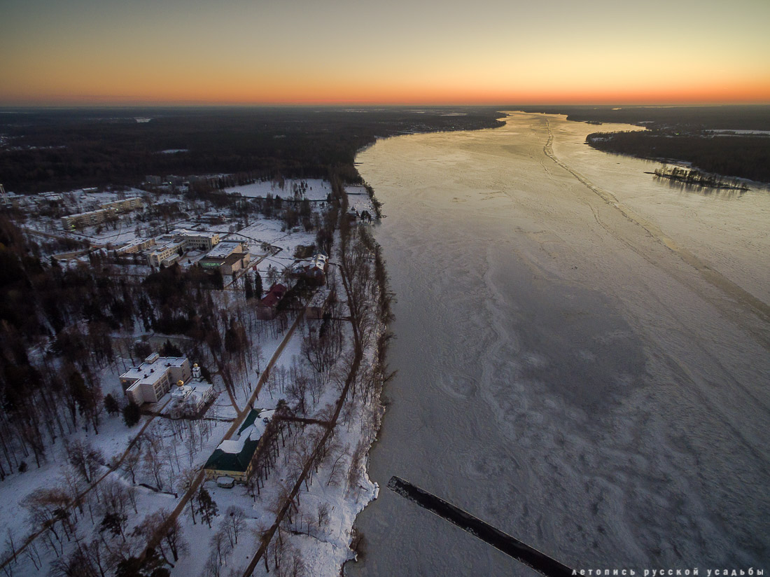 Фотографии архитектуры с квадрокоптера, Летопись русской усадьбы, Разумов Вадим