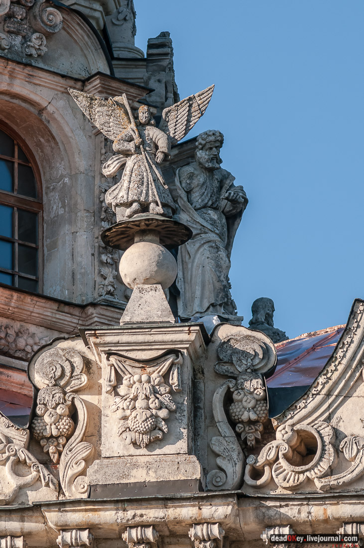 усадьба Дубровицы, Знаменская церковь с квадрокоптера