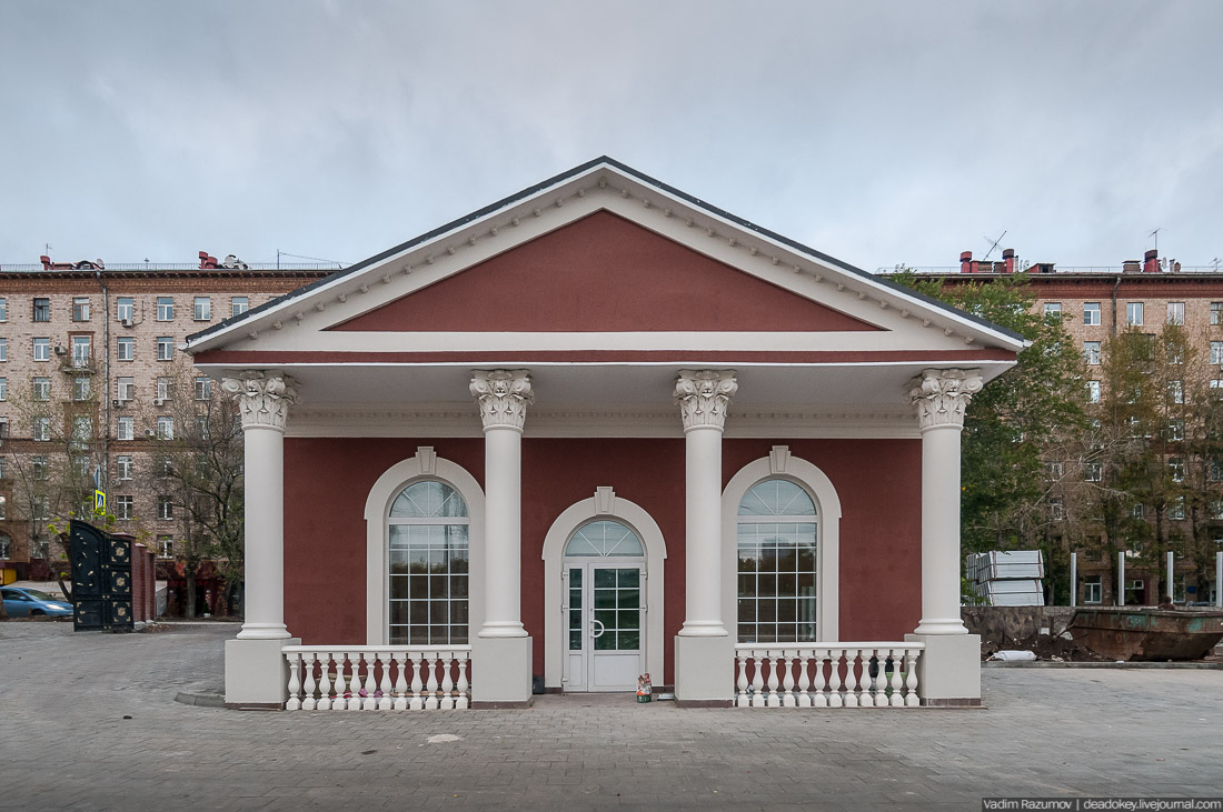 МКЖД. Станция Серебряный бор.