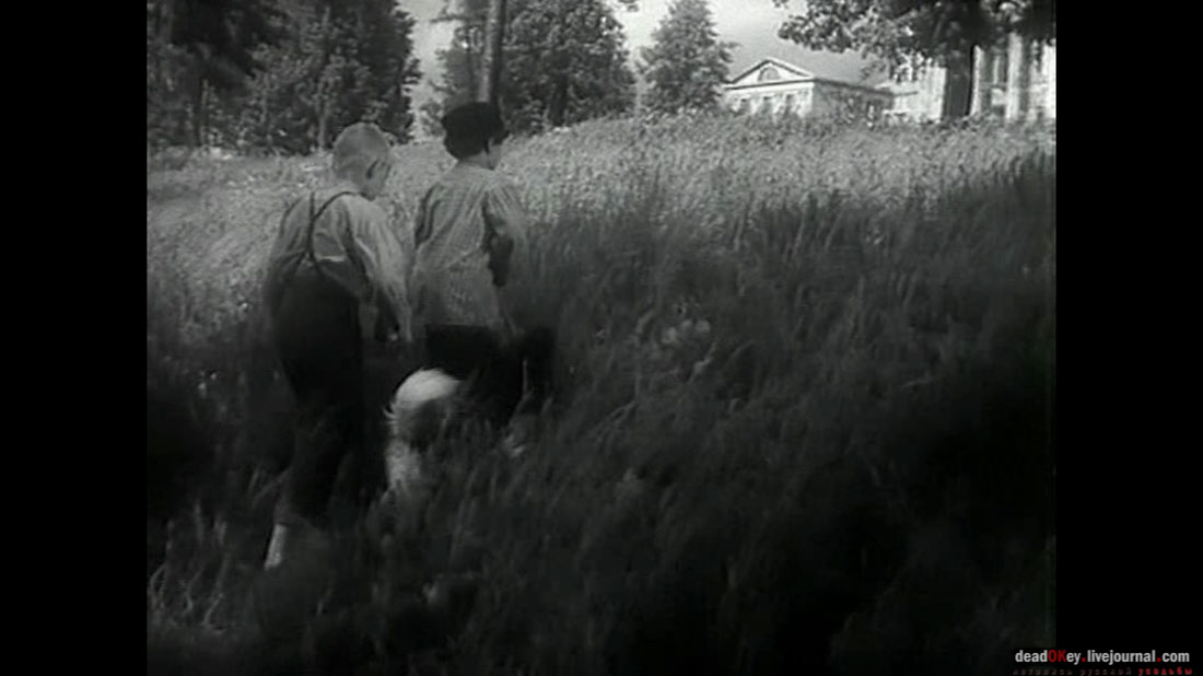 усадьба Ярополец Загряжских-Гончаровых и Ярополец Чернышевых в фильме На графских развалинах, Аркадий Гайдар, 1957 год