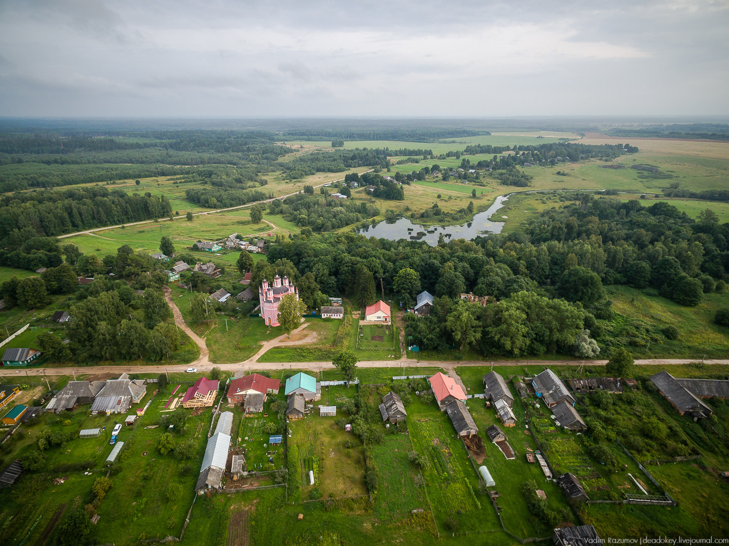 усадьба Красное Полторацких, Преображенская церковь Фельтена, Старицкий район, Тверская область