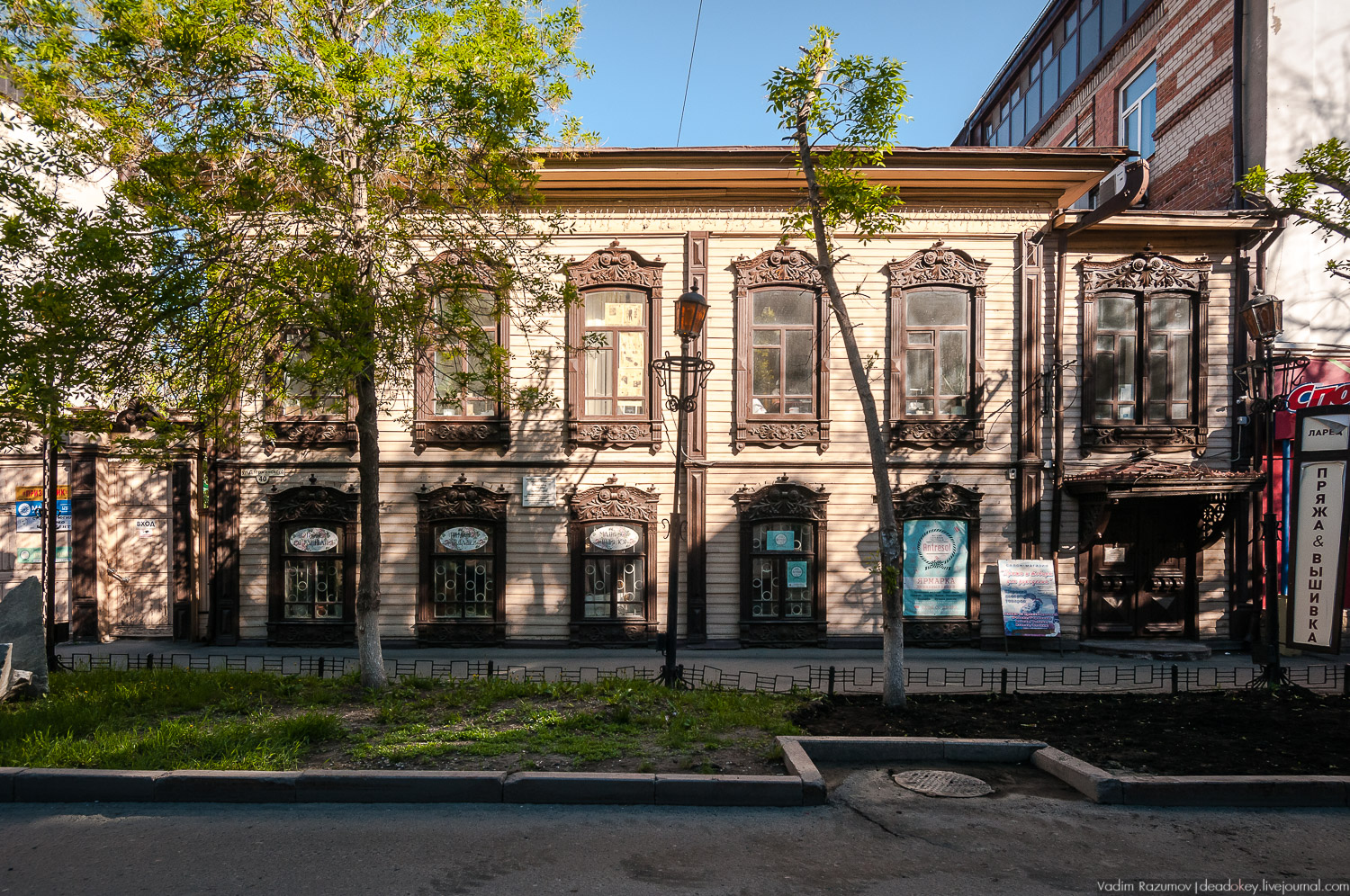 Усадьбы и наличники Тюмени