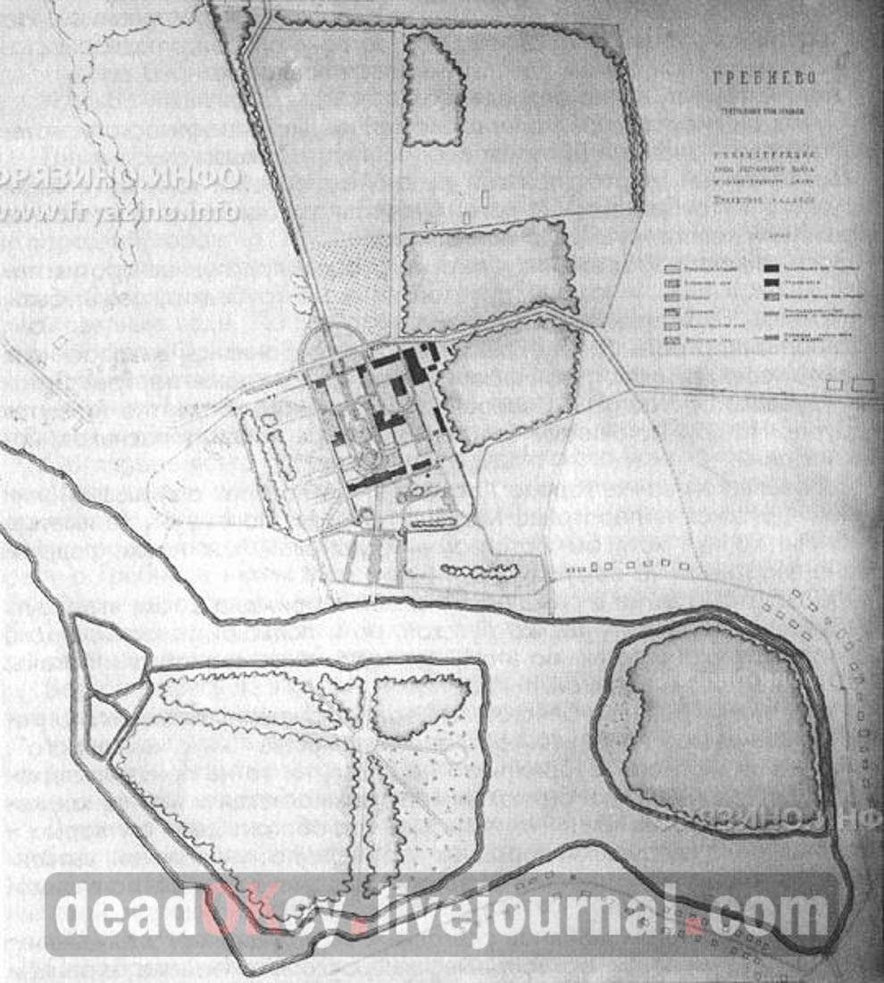 Пейзажный парк в усадьбе Гребнево