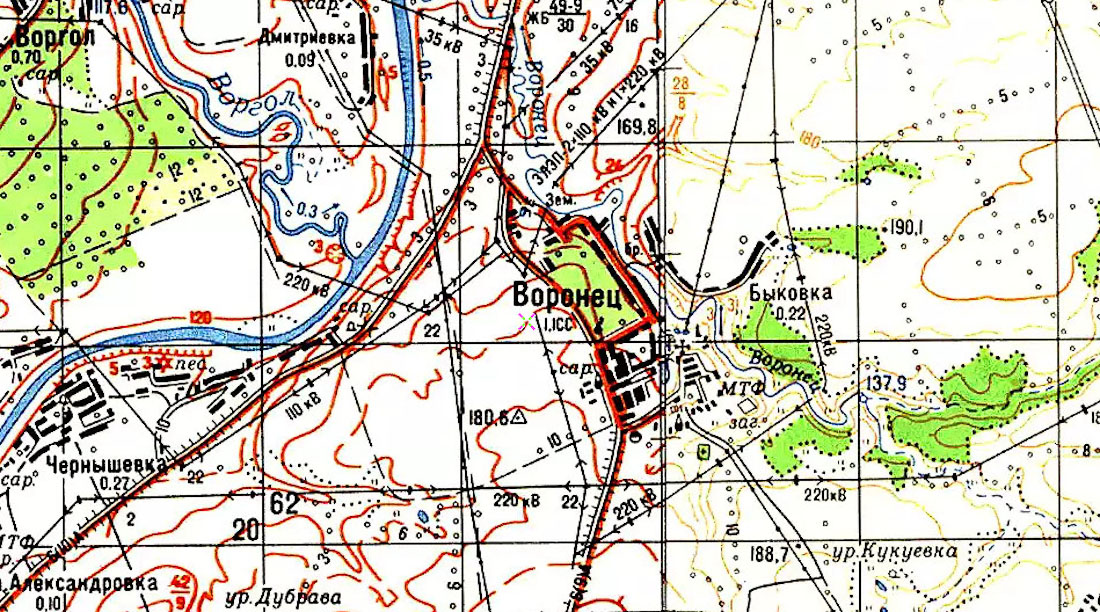 усадьба Воронец