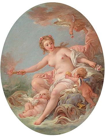 Буше. Венера, выходящая из волн