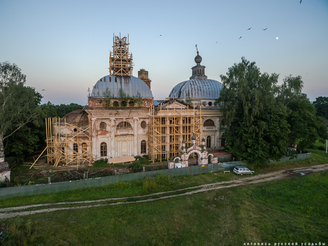 Летопись Русской Усадьбы, усадьбы и архитектура с квадрокоптера, топ-25 июль 2016