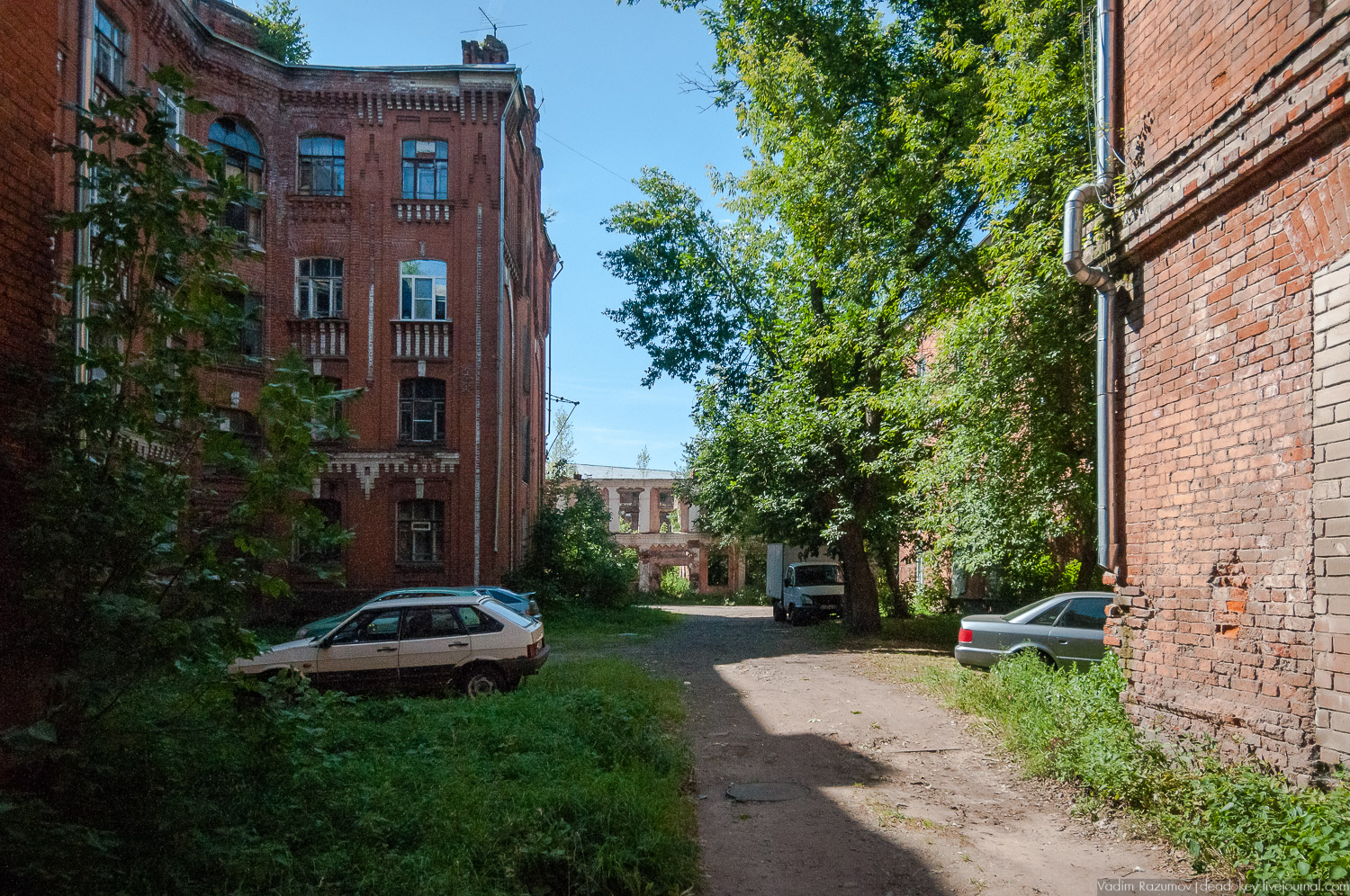 Морозовский городок, Пролетарка, Тверь, промышленность архитектура фабрика