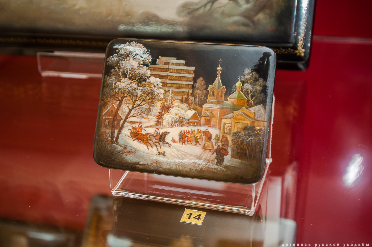 усадьба Федоскино (Данилково), федоскинская лаковая миниатюра, музей