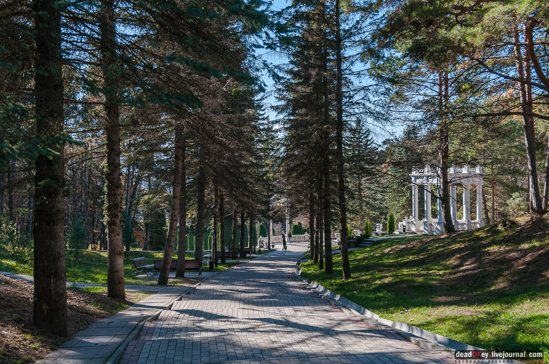 Кисловодский курортный парк, г. Кисловодск, верхний парк