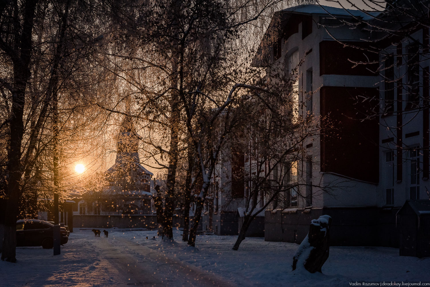 Город Орехово-Зуево, фабрики, фото Вадим Разумов