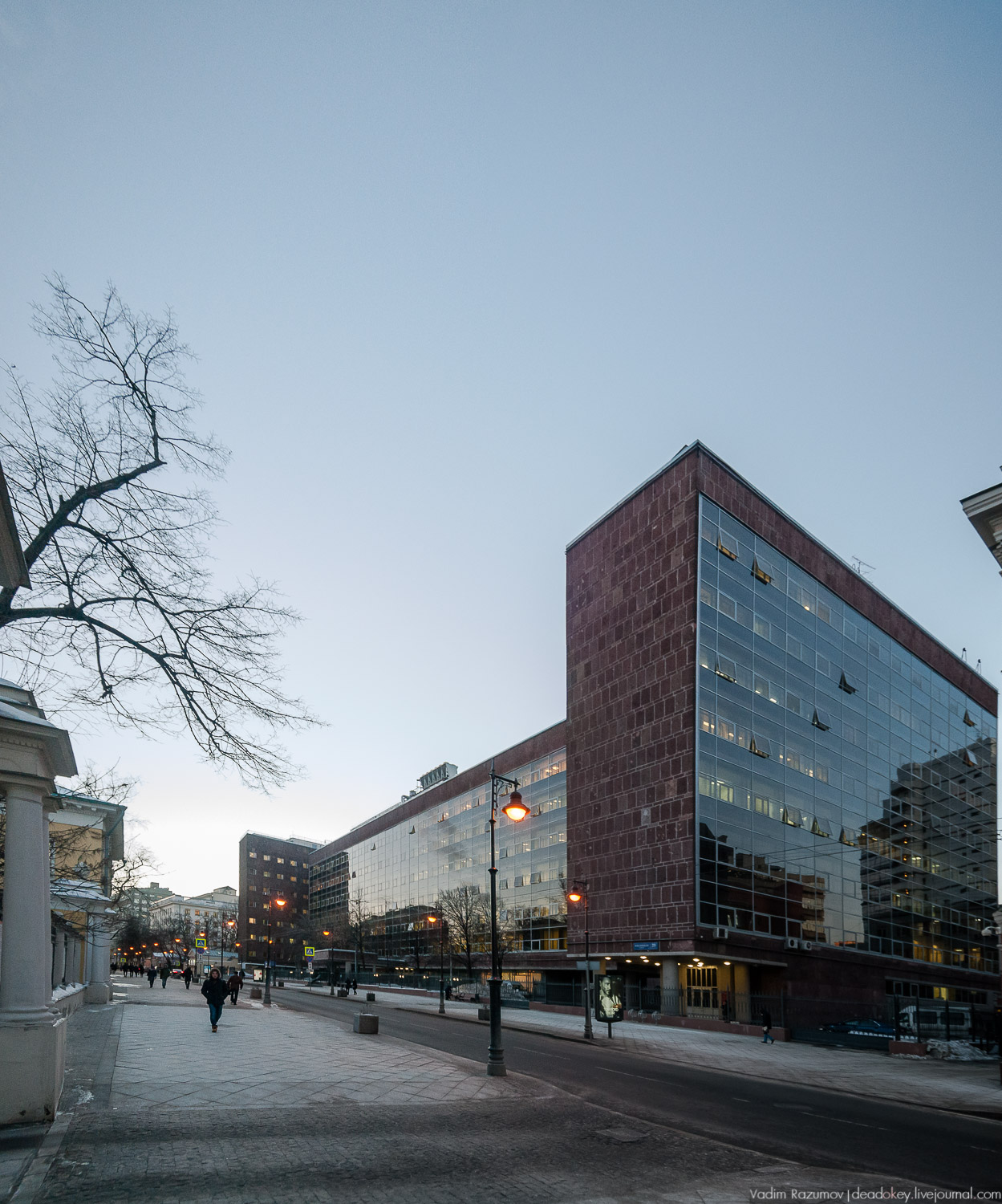 Здание Центросоюза, Ле Корбюзье, Росстат