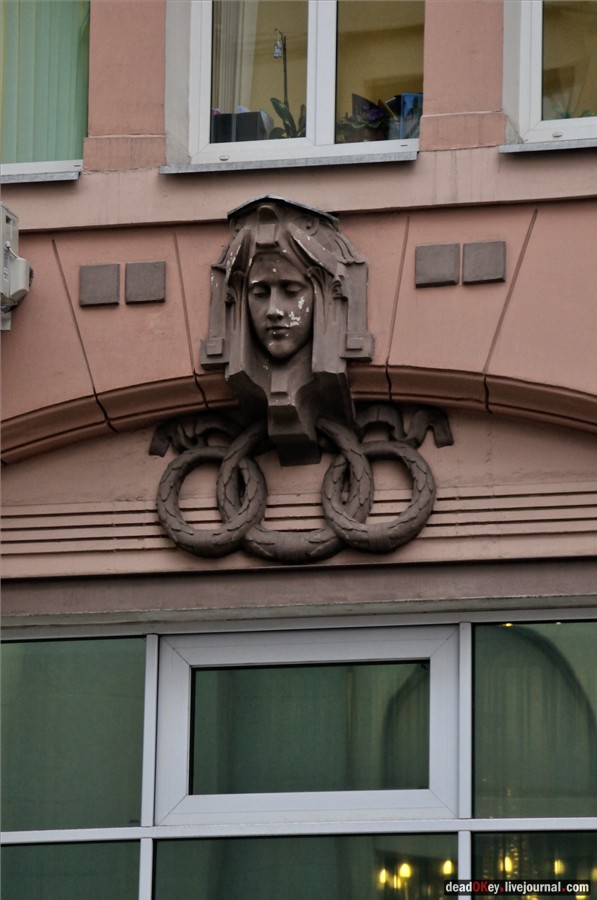 Главная Московская сберегательная касса, 1902-1907, архитектор И.А. Иванов-Шиц, Рахмановский пер., 3