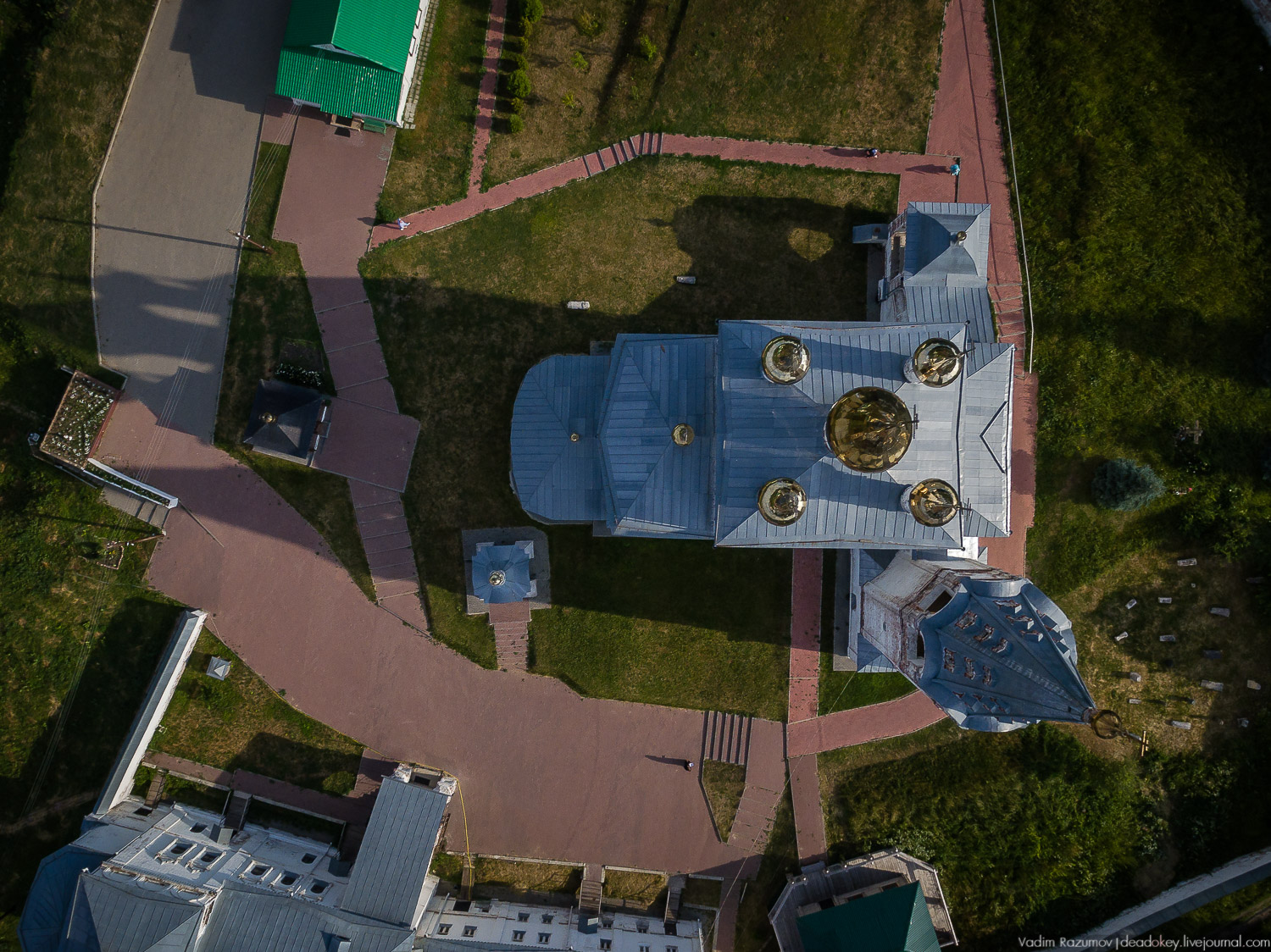 Гороховец с дрона