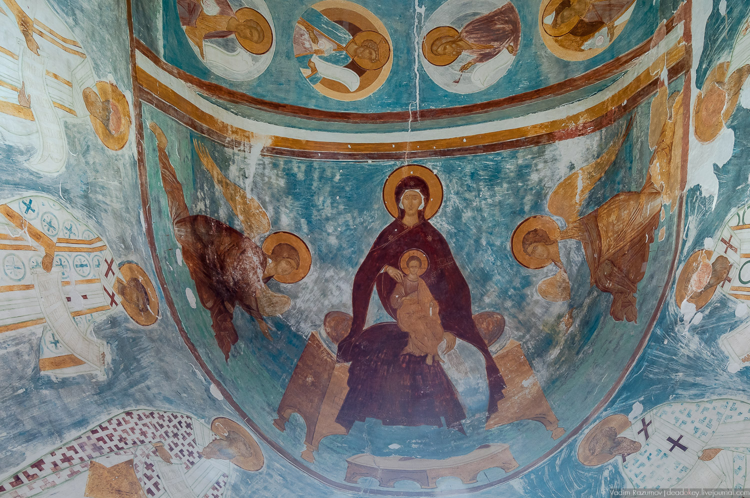  Ферапонтов монастырь, фрески Дионисия