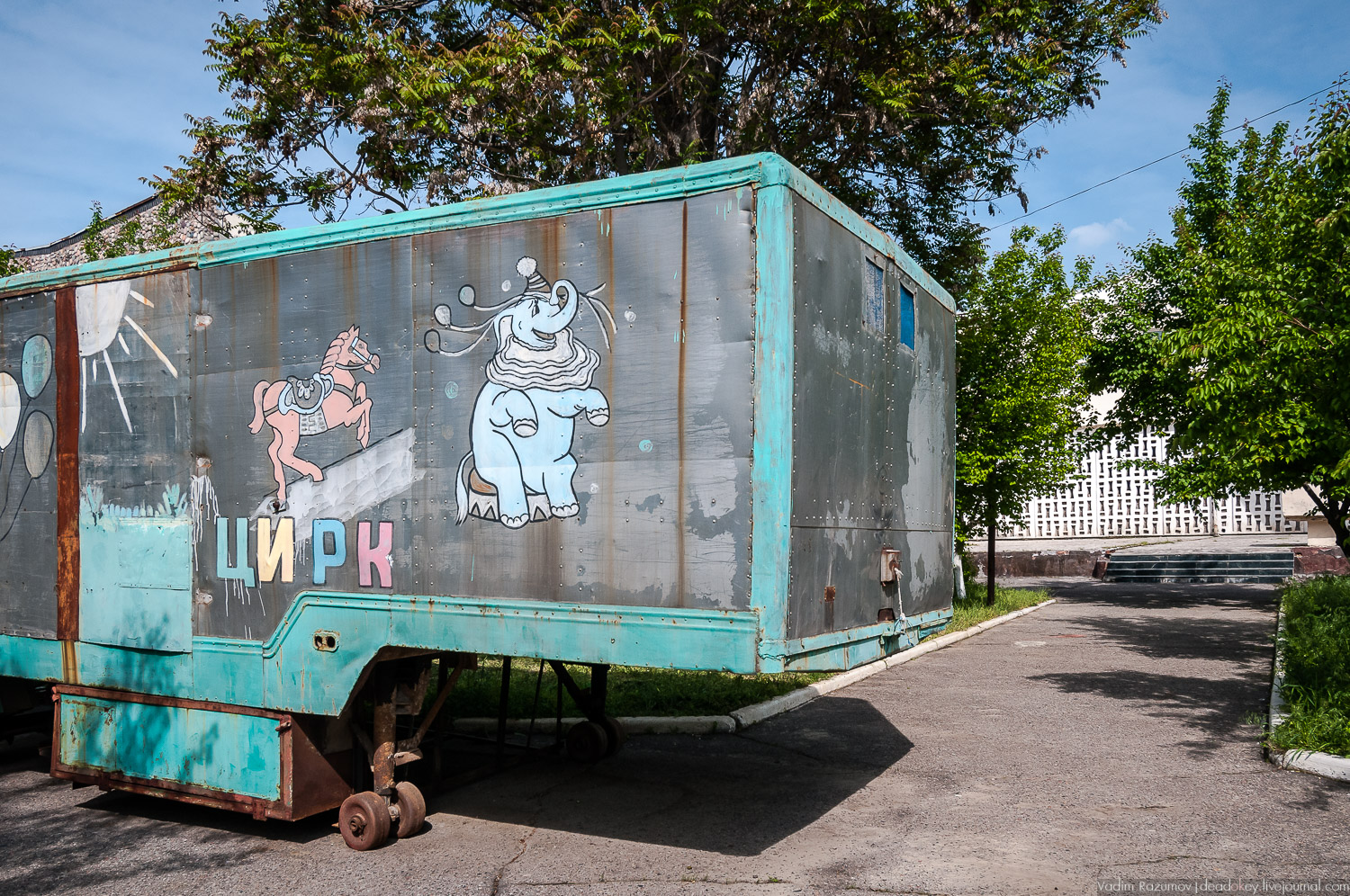 Ташкентский цирк, город Ташкент, Узбекистан, 1976 год, советский модернизм, архитекторы Г.М. Александрович, Г.Масягин