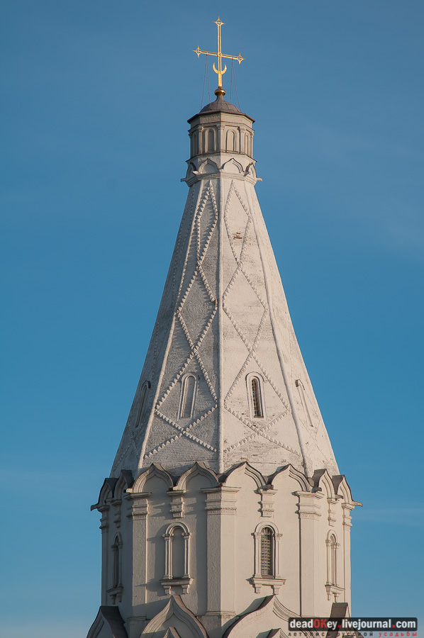 XVI век. 1532. Москва. Коломенское. Церковь Вознесения.