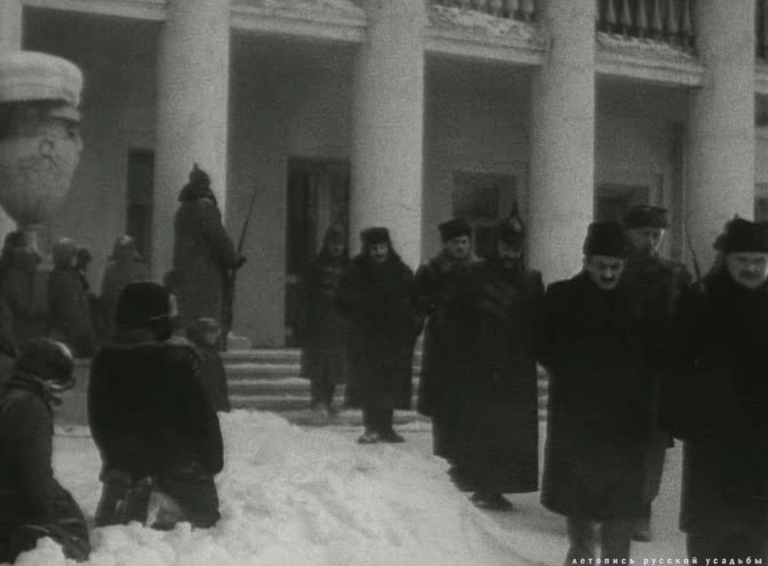 фильм Клятва (1946), усадьба Горки Ленинские (Вышние Горки), Московская область, Ленинский район.