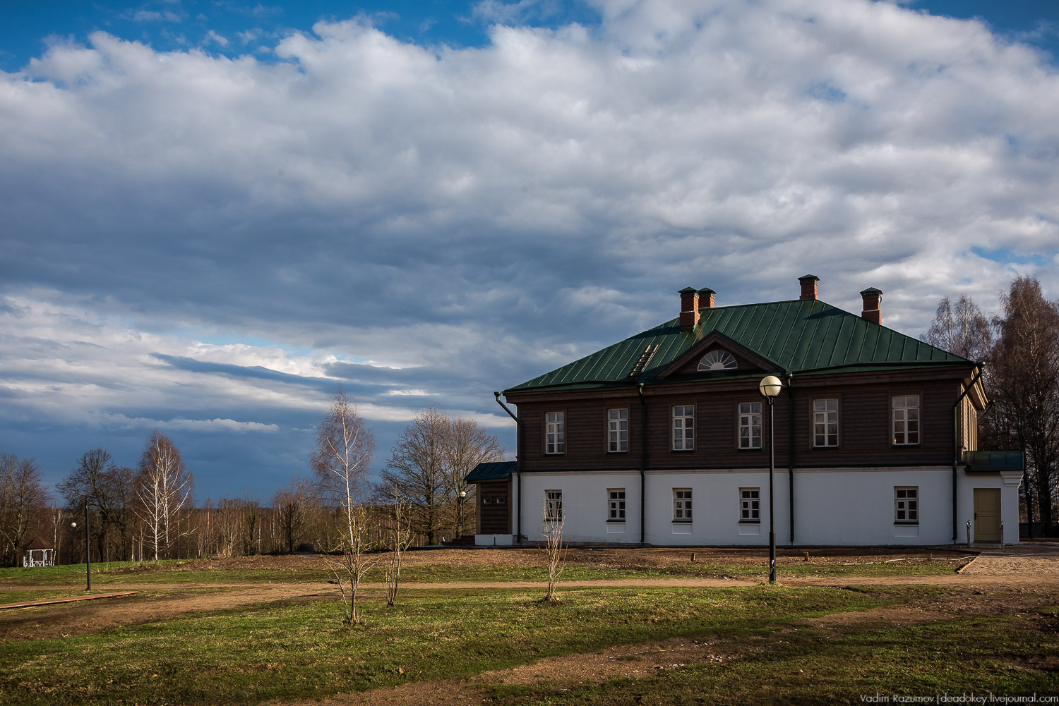 усадьба Домотканово, весна 2018 год