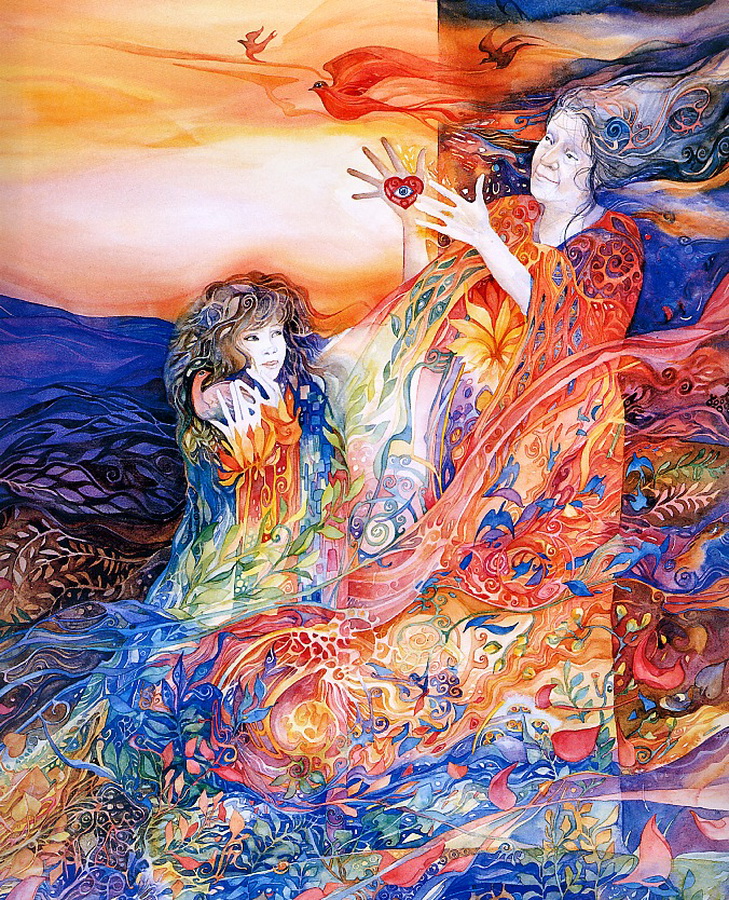 Helen Nelson-Reed | American Visionary Watercolor painter