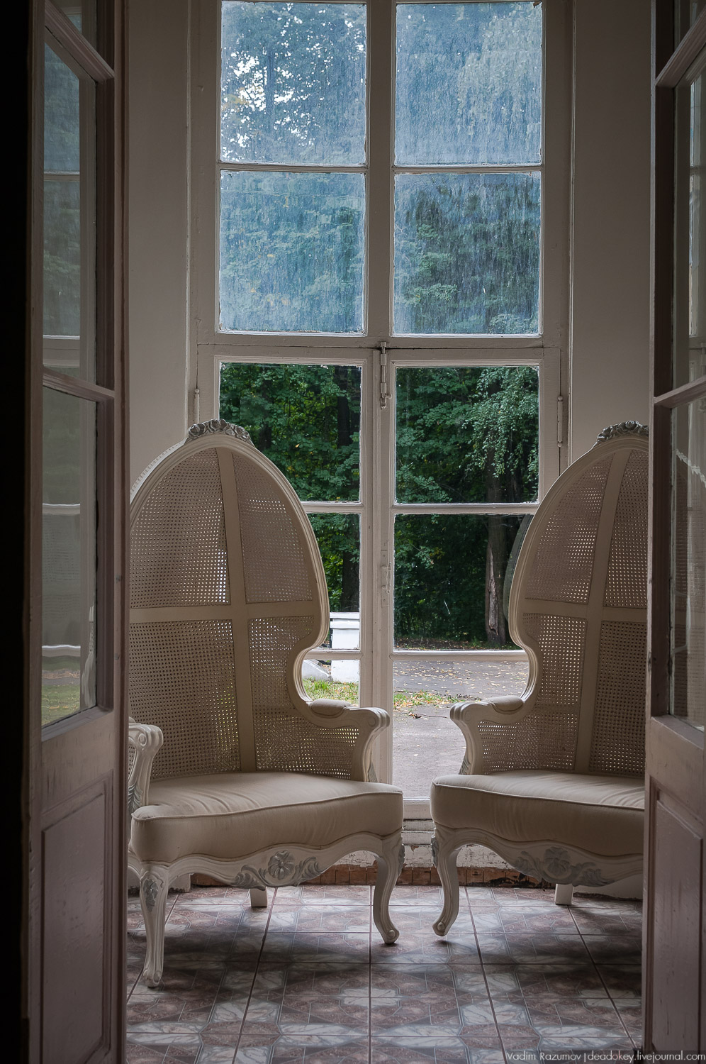 усадьба Братцево, Москва, интерьеры главного дома