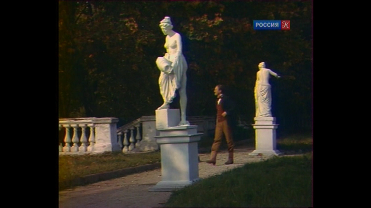 фильм Веселая вдова (1984), усадьба Архангельское, Московская область, Красногорский район.