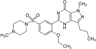 Sildenafil Citrate structure