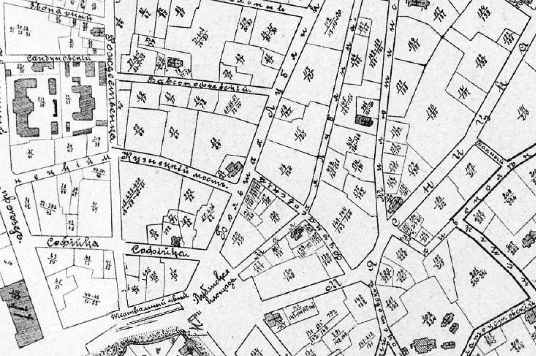 усадьба, палаты Пожарского, дом Ростопчиных и Денисова Орлова, ул. Большая Лубянка д.14