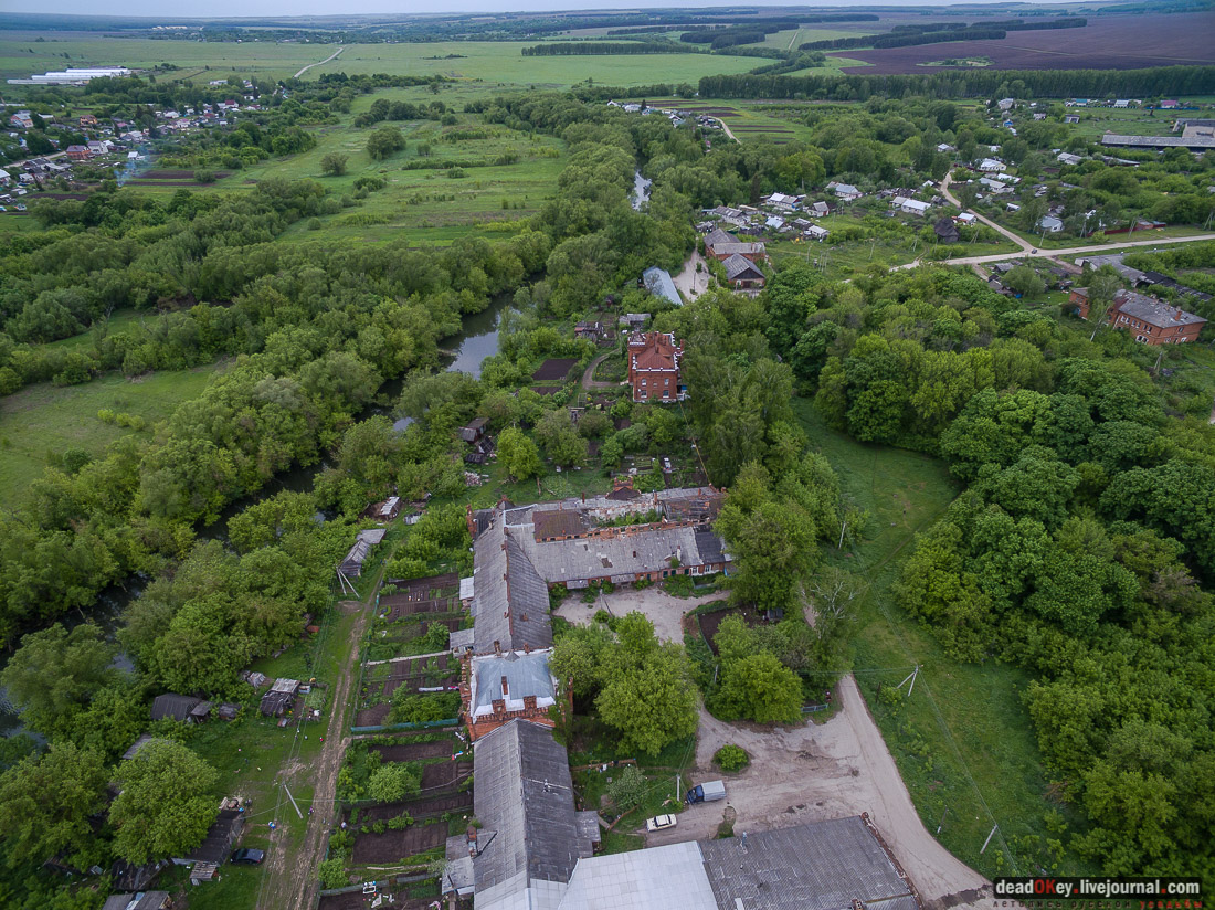 усадьба Старожилово с квадрокоптера