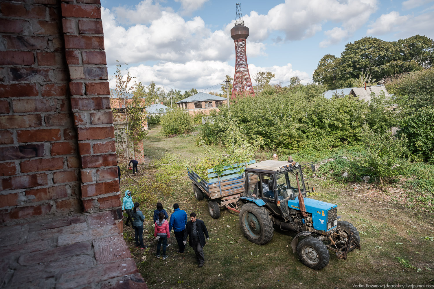 усадьба Полибино, Липецкая область, Усадебные волонтеры 21 сентября 2019 года